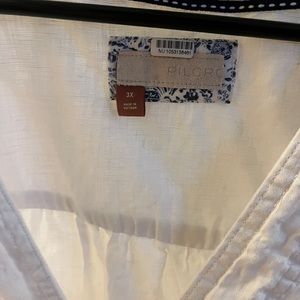 Pilcro oversized linen shirt